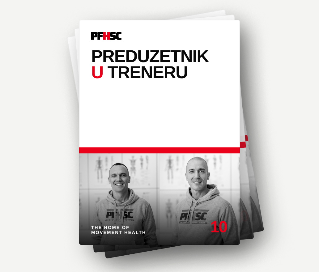 Tri primerka ebooka Preduzetnik u treneru